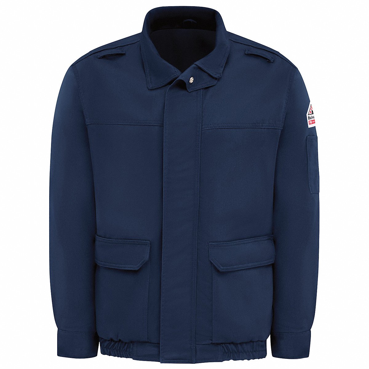 Bulwark Outerwear Cotton Navy 3 x L Turtleneck Men (JLJ6NV RG 3XL)