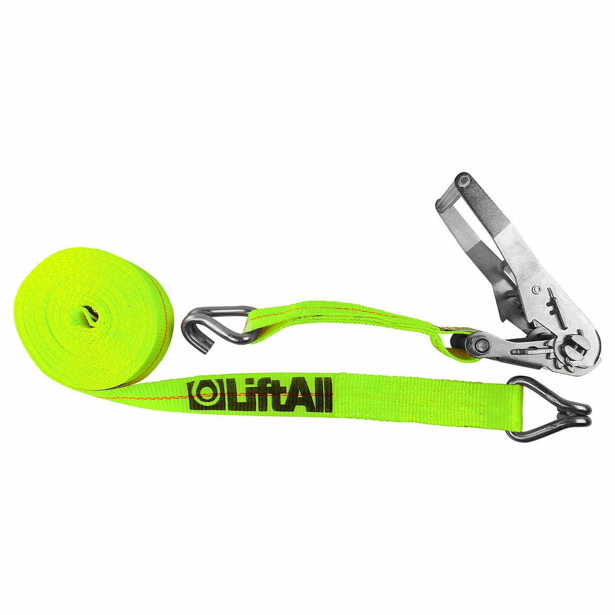 Lift-all M 6891 Tie Down Strap Wire-Hook Hi-VisGreen (TE26423)