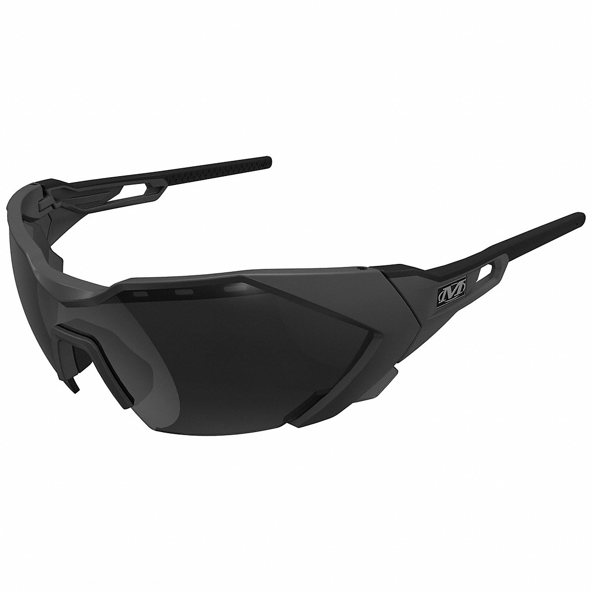 Mechanix Wear Safety Glasses, Smoke Lens, Indoor/Outdoor Use, Gray Frame (VES-20AK-PU)