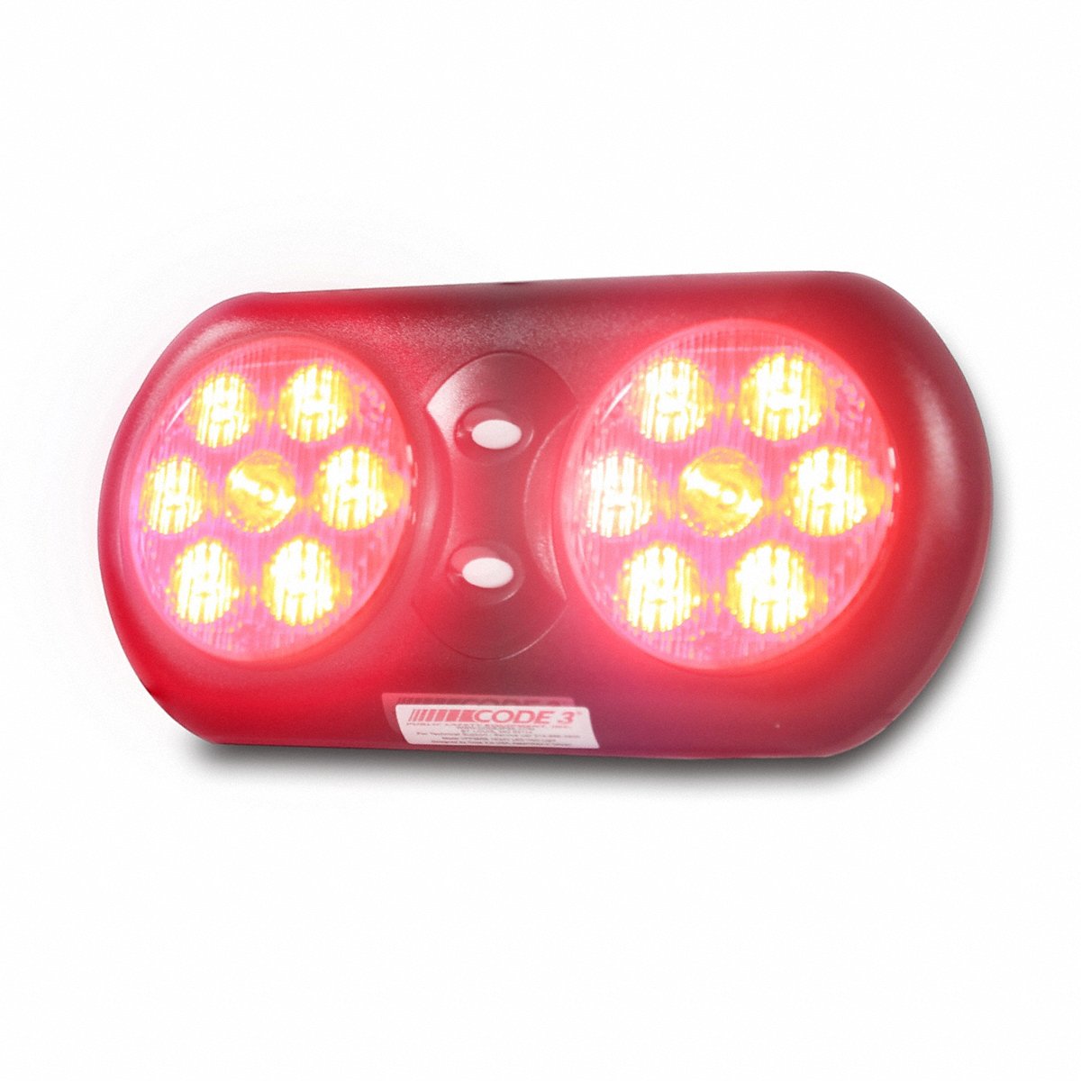 Code 3 Warning Lamp, 11" L, 1 W (VFP36CRR)