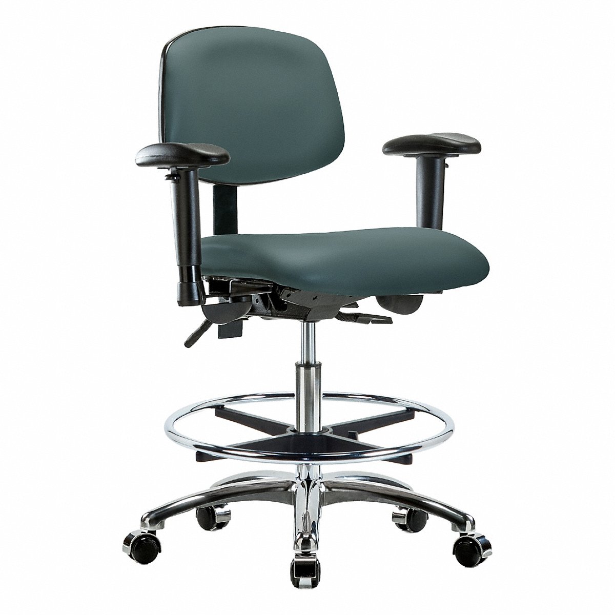 E Com Seating Vin Chr Chrm, Med, T, Aa, Fr, C, Blue (BR-VMBCH-CR-T1-A1-CF-CC-8546)