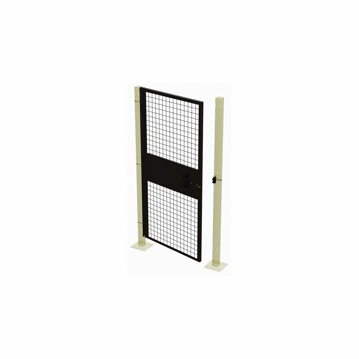 Velox Wire Mchn Grd Door 66 in x 34 in Black (XG220366-091)