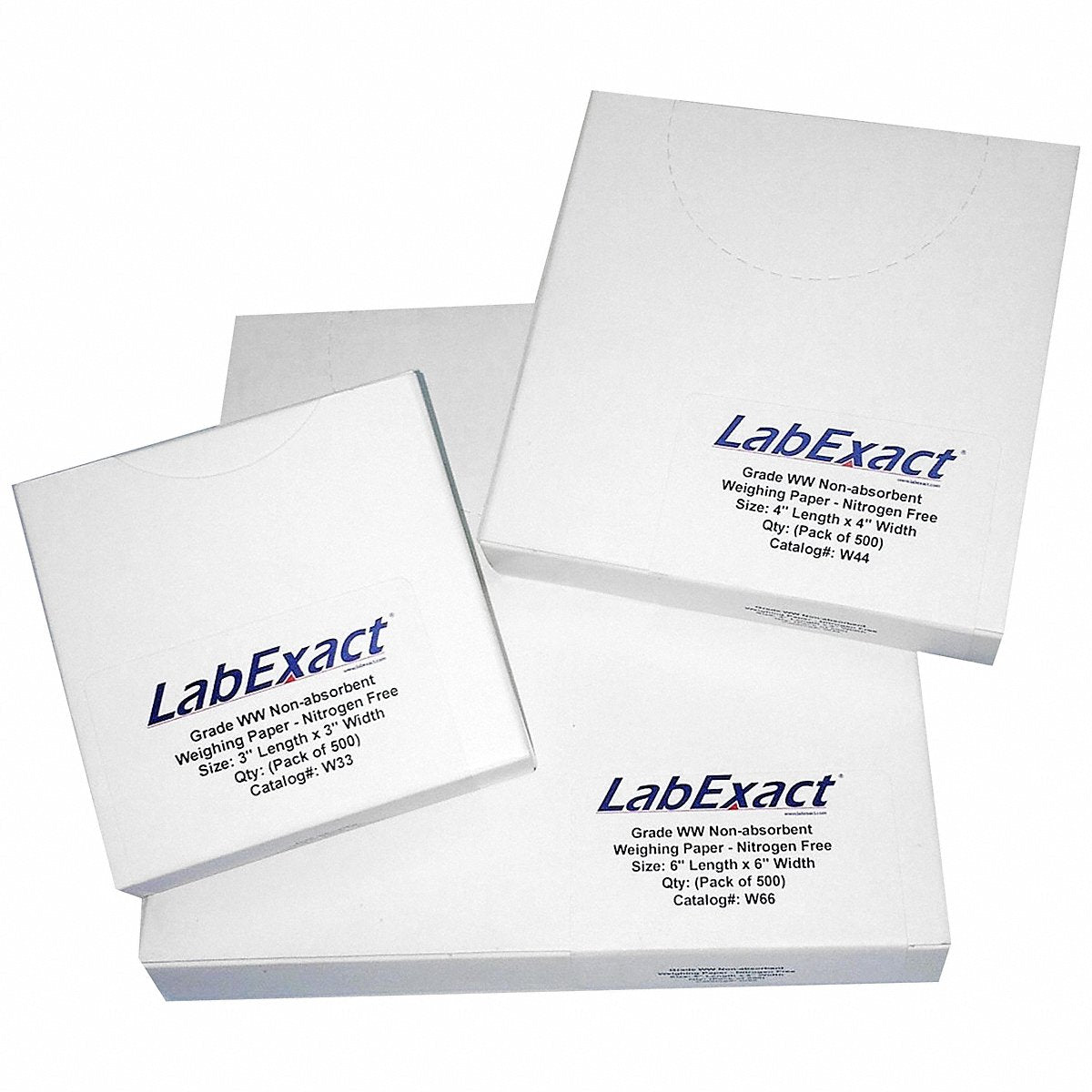Labexact Weighing Paper 6" W PK500 (12L007)
