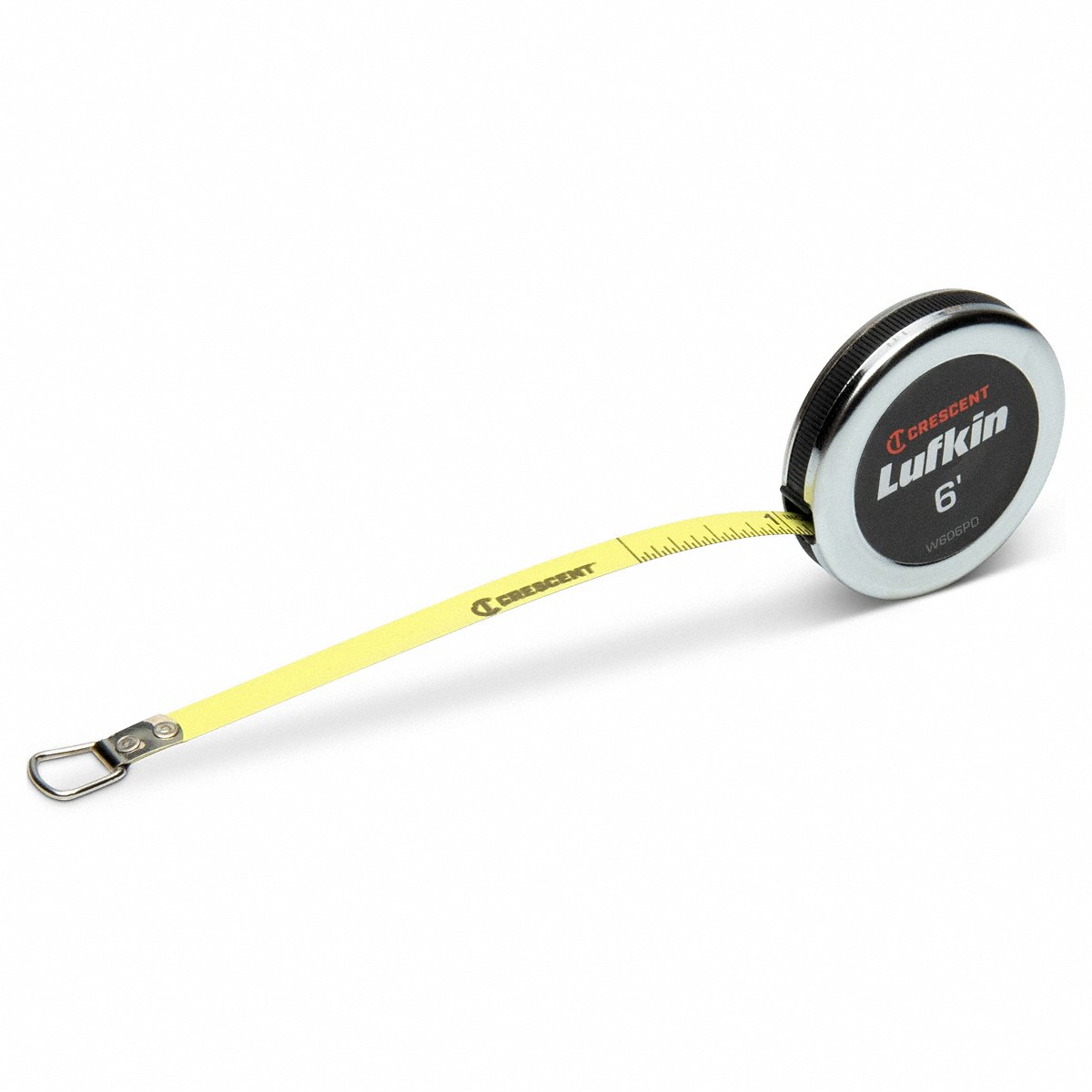 Crescent Lufkin Measuring Tape, Dia/Circumference, 6 Ft, 6 Ft (W606PD)