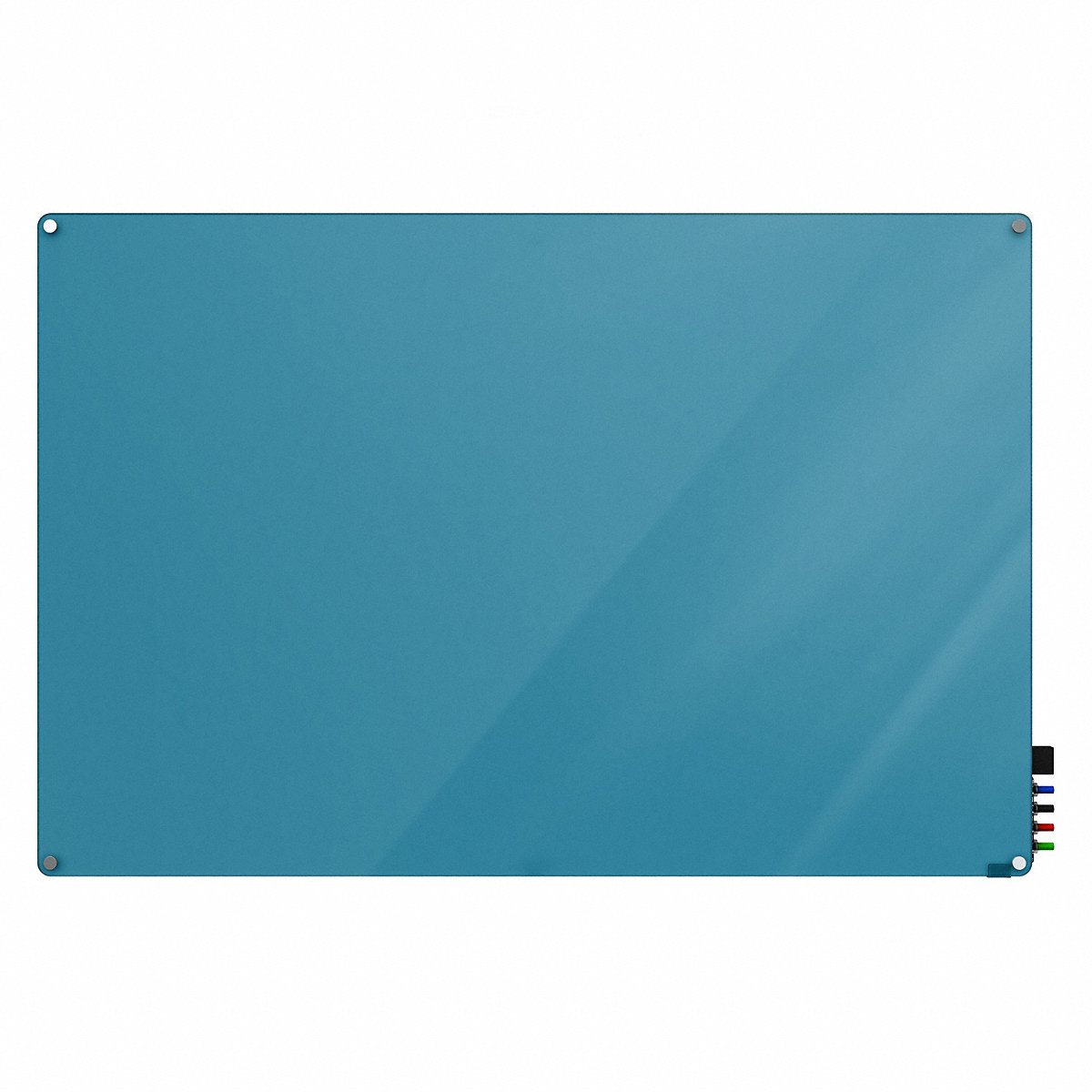 Ghent Dry Erase Board Magnetic Glass 36 W (HMYRM23BE)