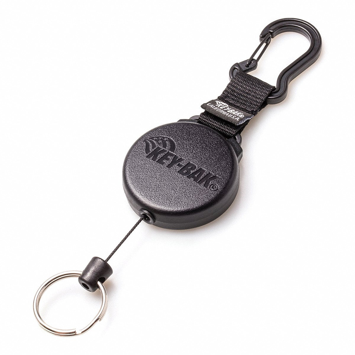 Key-Bak Key Reel, Black, Polycarbonate Housing (0488-603)