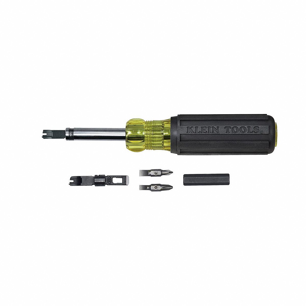 Klein Tools Punchdown Tool, 8 In 1 Multibit, 8 in (VDV001-081)