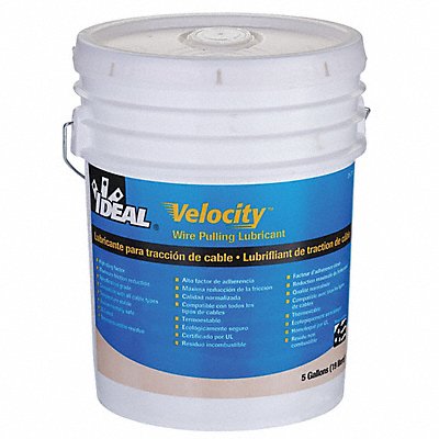 Wire Pulling Lubricant 5 gal Bucket Wht