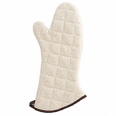 Conventional Oven Mitt Natural 13 Inch