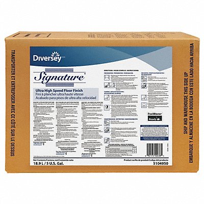 Floor Finish 5 gal. 30 to 45 min.