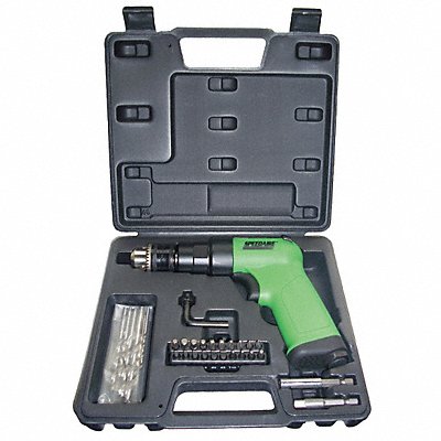 Air Drill Industrial Pistol 1/4 In.