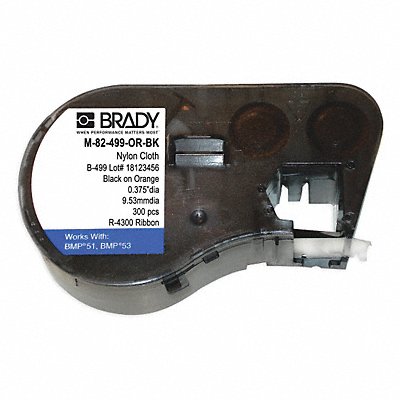 Cartridge Label 3/4 in W Nylon