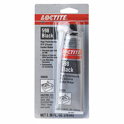 RTV Silicone Gasket Maker 70mLTube Black