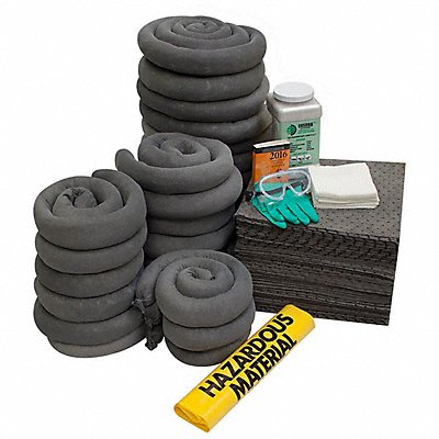 Spill Kit Refill,62 gal.,Universal
