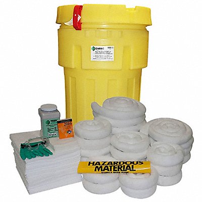 Spill Kit,Can,62 gal.,Oil Only