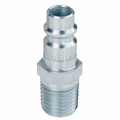 Coupler Plug (M)NPT 1/4 Steel