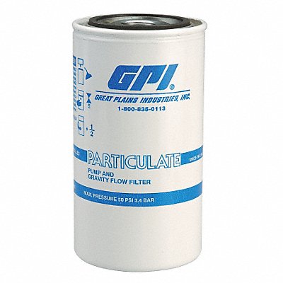 Fuel Filter Canister 3-3/4 x 3-3/4 x 7In