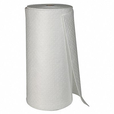 Absorbent Roll Oil-Based Liquids White