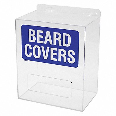 Beard Cover Dispenser Arcylic Clear