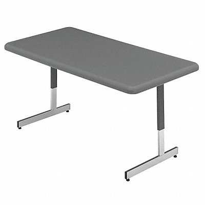 Meeting Table Rectangle Charcoal 60 W