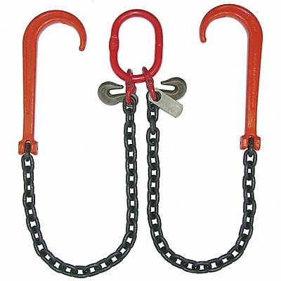 Chain Sling V-Chain WLL 12000 lb. 6 ft.