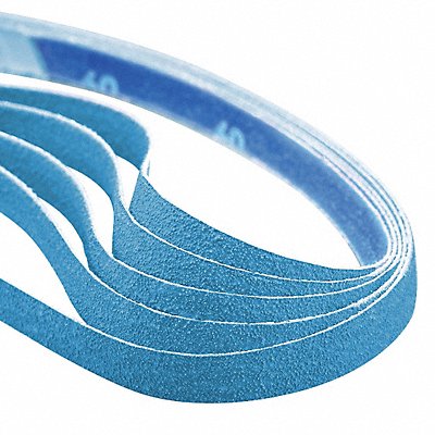 Abrasive Belt 1/2inWx18inL 120 Grit PK5