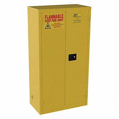 Flammable Safety Cabinet 44 Gal. Yellow