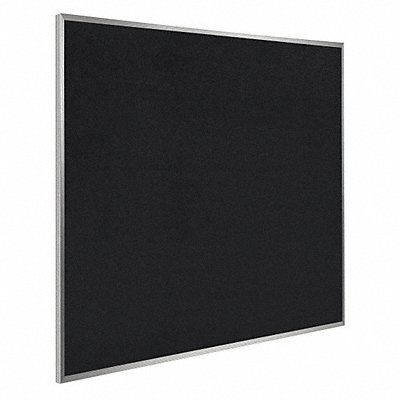 Bulletin Board Recycled Rbbr Blk Indoors