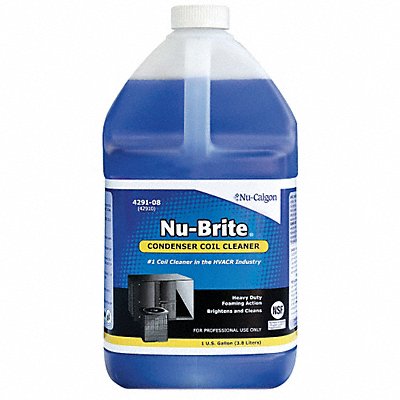 Condenser Cleaner Liquid 1 gal Blue