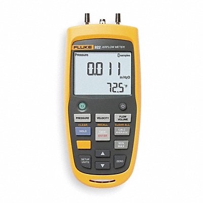 Handheld Micromanometer 0 to 16 In WC