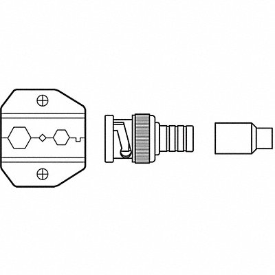 Crimping Die Connector Type BNC TNC