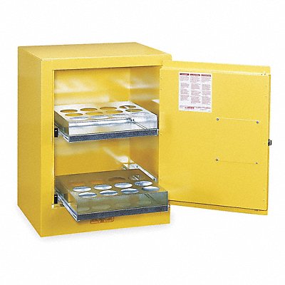 Aerosols Aerosols Cabinet 4 Gal. Yellow