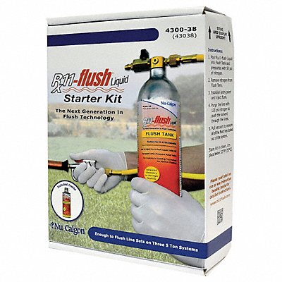 Refrigeration Flush Solvent Kit Clear
