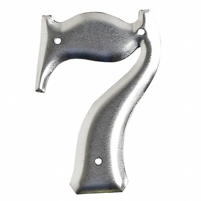 Aluminum Number 3in.H Character PK10