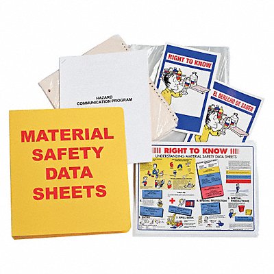 Binder Material Safety Data Sheets