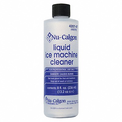 Ice Machine Cleaner 8 oz. Clear