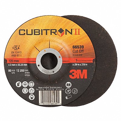 Abrasive Cut-Off Wheel T27 5 in. 7/8 in.