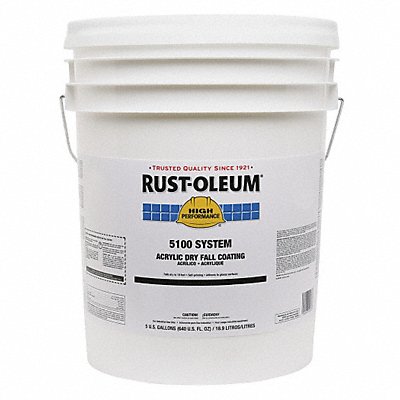 Dry Fall Paint White 5 gal.