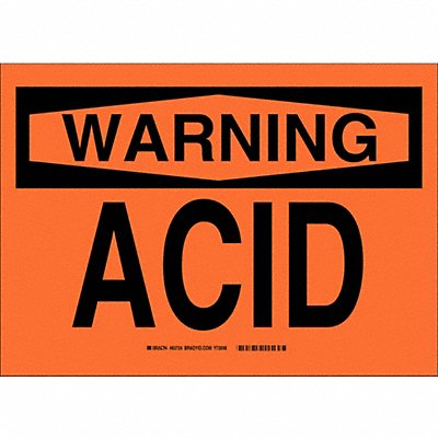 (M) ACID SIGN