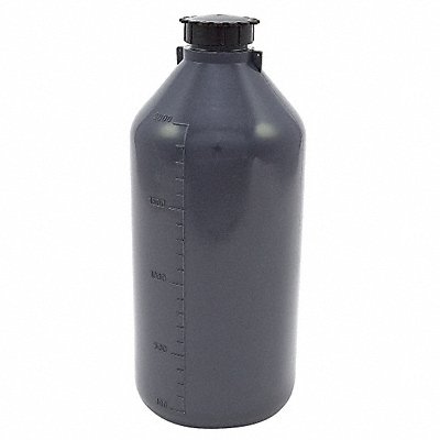 Bottle 2000mL Plastic Narrow PK2