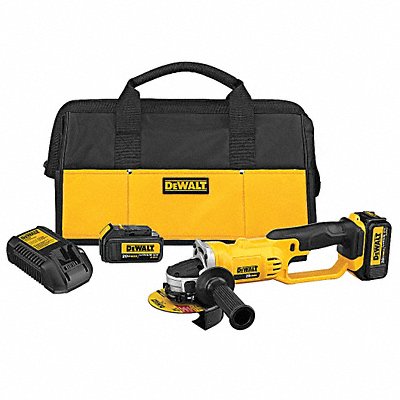 Cordless Angle Grinder Kit 20.0 V 4-1/2