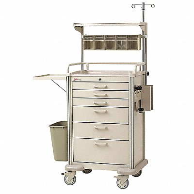 Anesthesia Cart Lt Taupe H 44xW34 1/4