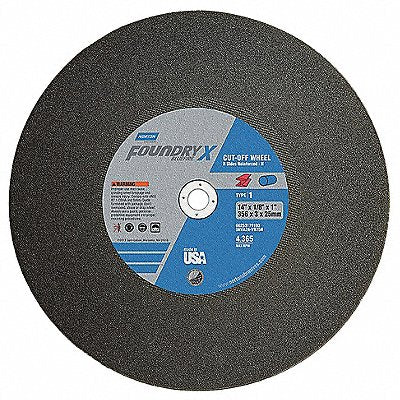 Cut-Off Wheel 16 in Dia ZA/AO 24G Black