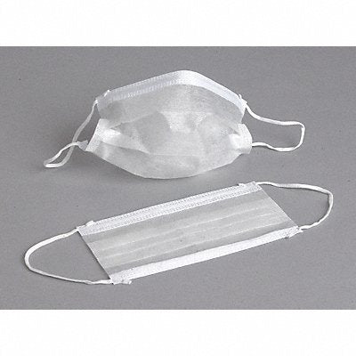 Surgical Mask White Ear Loops PK500