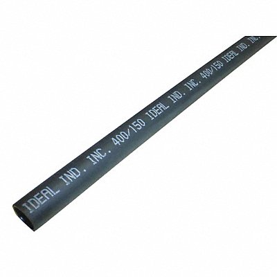 Shrink Tubing 0.4in ID Black 4ft PK5