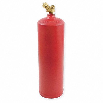 Empty Fuel Cylinder Acetylene 10 Cu Ft
