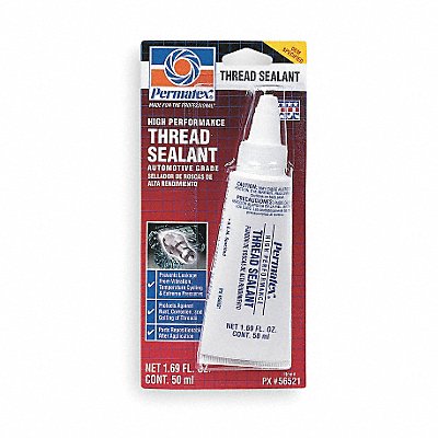 Thread Sealant Tube White -65 to 300F
