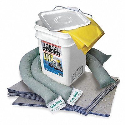 Spill Kit,15-1/4 In H,5 gal.,Universal