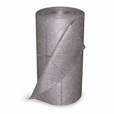 Absorbent Roll,Gray,30 In. W,48 gal.