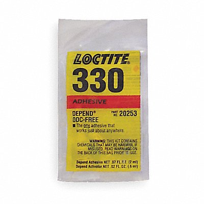 Acrylic Adhesive Kit 3mL Yellow